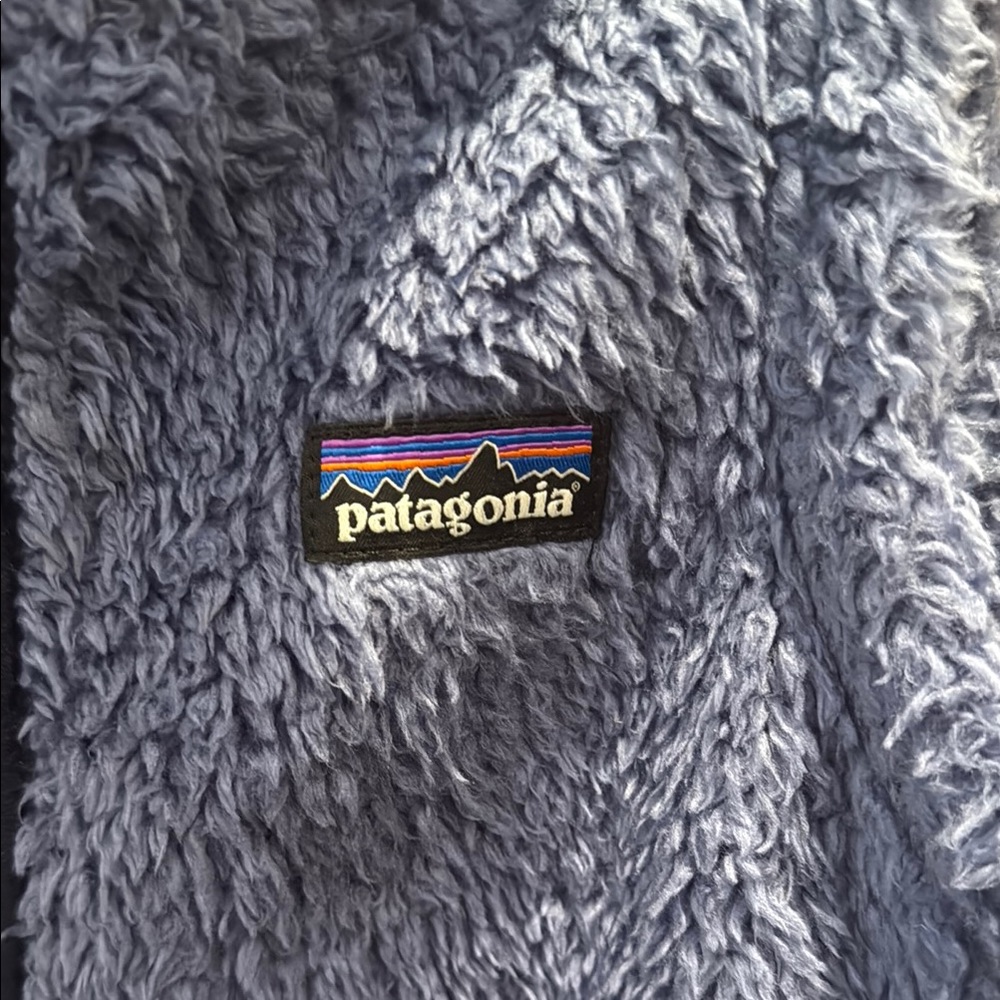 Patagonia Soft Blue Sherpa Vest - Picture 3 of 4